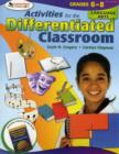 Activities for the Differentiated Classroom: Language Arts, Grades 6-8 - Book