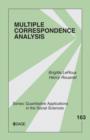 Multiple Correspondence Analysis - Book