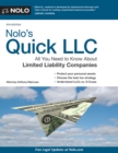 Nolo's Quick LLC : All You Need to Know About Limited Liability Companies (Quick & Legal) - eBook