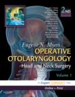 Operative Otolaryngology: Head and Neck Surgery : Expert Consult: Online, Print and Video, 2-Volume Set - Book