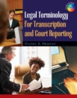 Legal Terminology for Transcription and Court Reporting - Book