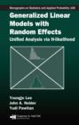 Generalized Linear Models with Random Effects : Unified Analysis via H-likelihood - eBook