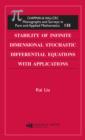 Stability of Infinite Dimensional Stochastic Differential Equations with Applications - eBook