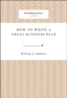 How to Write a Great Business Plan - Book
