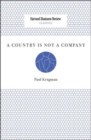 A Country Is Not a Company - Book