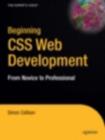Beginning CSS Web Development : From Novice to Professional - eBook