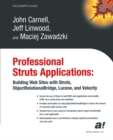 Professional Struts Applications : Building Web Sites with Struts ObjectRelational Bridge, Lucene, and Velocity - eBook