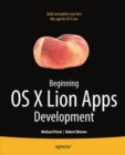 Beginning OS X Lion Apps Development - eBook