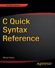 C Quick Syntax Reference - eBook