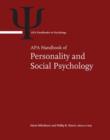 APA Handbook of Personality and Social Psychology : Volume 1: Attitudes and Social Cognition Volume 2: Group Processes Volume 3: Interpersonal Relations Volume 4: Personality Processes and Individual - Book