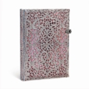 Blush Pink Midi Lined Hardcover Journal (Clasp Closure) - Book