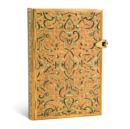 Gold Inlay Mini Lined Hardcover Journal - Book