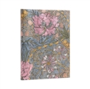 Morris Pink Honeysuckle (William Morris) Ultra Lined Hardcover Journal - Book