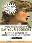Why You Shouldn't Eat Your Boogers and Other Useless or Gross Information About Your Body - eBook
