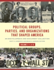 Political Groups, Parties, and Organizations That Shaped America : An Encyclopedia and Document Collection [3 volumes] - Book