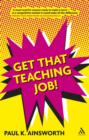 Get That Teaching Job! - eBook