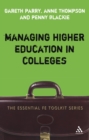 Managing Higher Education in Colleges - eBook