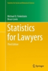 Statistics for Lawyers - Book