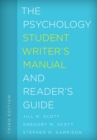 Psychology Student Writer's Manual and Reader's Guide - eBook