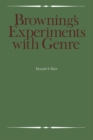 Browning's Experiments with Genre - eBook