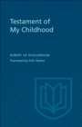 Testament of My Childhood - eBook