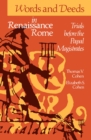 Words and Deeds in Renaissance Rome : Trials before the Papal Magistrates - eBook