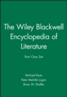The Wiley Blackwell Encyclopedia of Literature, Part 1 Set - Book
