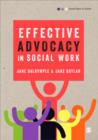 Effective Advocacy in Social Work - Book