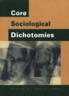 Core Sociological Dichotomies - eBook