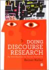 Doing Discourse Research : An Introduction for Social Scientists - Book