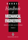 DUBBEL - Handbook of Mechanical Engineering - eBook