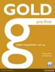 Gold Pre-First Maximiser with Key - Book
