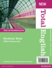 New Total English Pre-Intermediate eText Students' Book Access Card - Book