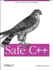 Safe C++ : How to Lower the Bug Count of Your C++ Code - Book