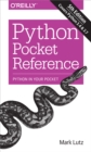 Python Pocket Reference : Python In Your Pocket - eBook