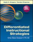 Differentiated Instructional Strategies : One Size Doesn't Fit All - Book