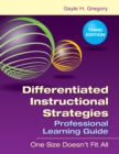 Differentiated Instructional Strategies Professional Learning Guide : One Size Doesn't Fit All - Book