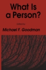 What Is a Person? - eBook