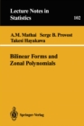 Bilinear Forms and Zonal Polynomials - eBook