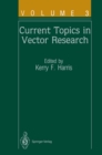 Current Topics in Vector Research : Volume 3 - eBook
