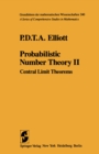 Probabilistic Number Theory II : Central Limit Theorems - eBook
