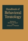 Handbook of Behavioral Teratology - eBook
