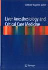 Liver Anesthesiology and Critical Care Medicine - Book