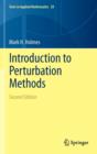 Introduction to Perturbation Methods - Book