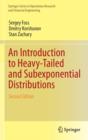 An Introduction to Heavy-Tailed and Subexponential Distributions - Book