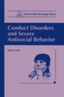 Conduct Disorders and Severe Antisocial Behavior - eBook