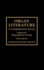 Organ Literature : Biographical Catalog - eBook