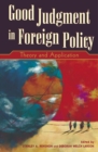 Good Judgment in Foreign Policy : Theory and Application - eBook