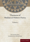 Thesaurus of Mediaeval Hebrew Poetry (Volume 4) - Book