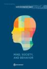World development report 2015 : mind, society, and behaviour - Book